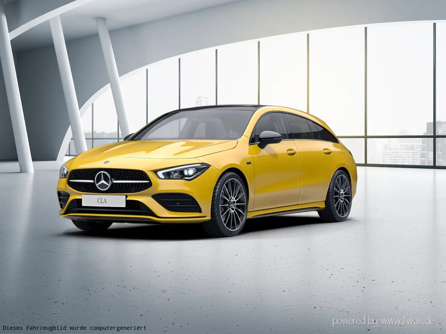 Mercedes-Benz CLA 250 CLA 250 e Shooting Brake  AMG Line EDITION 2020 Gelb - 2