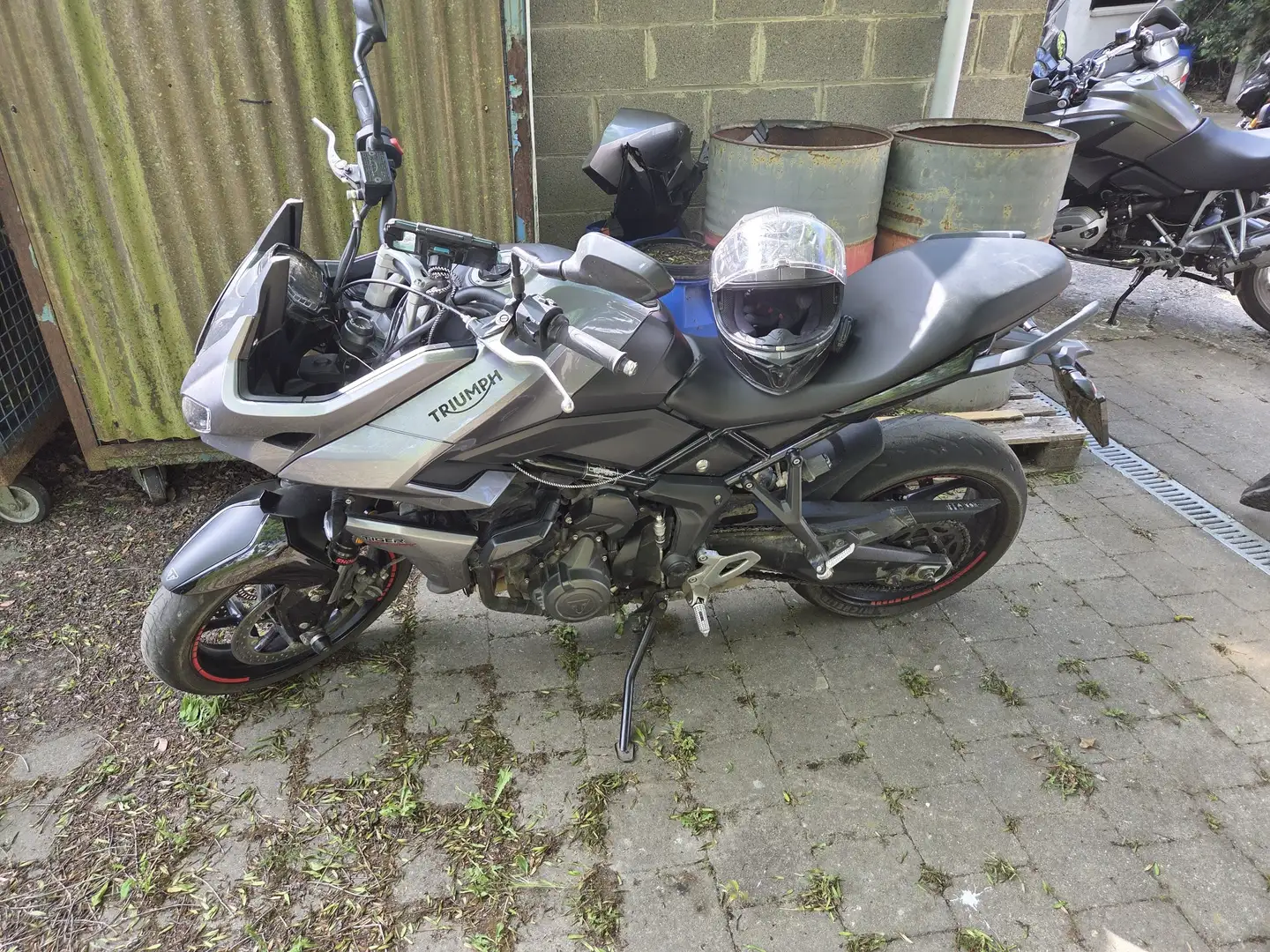 Triumph Tiger Sport Gris - 1