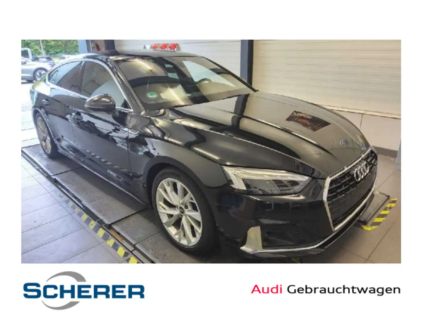 Audi A5 35 TDI advanced AHK, Matrix-LED, Pa Schwarz - 1