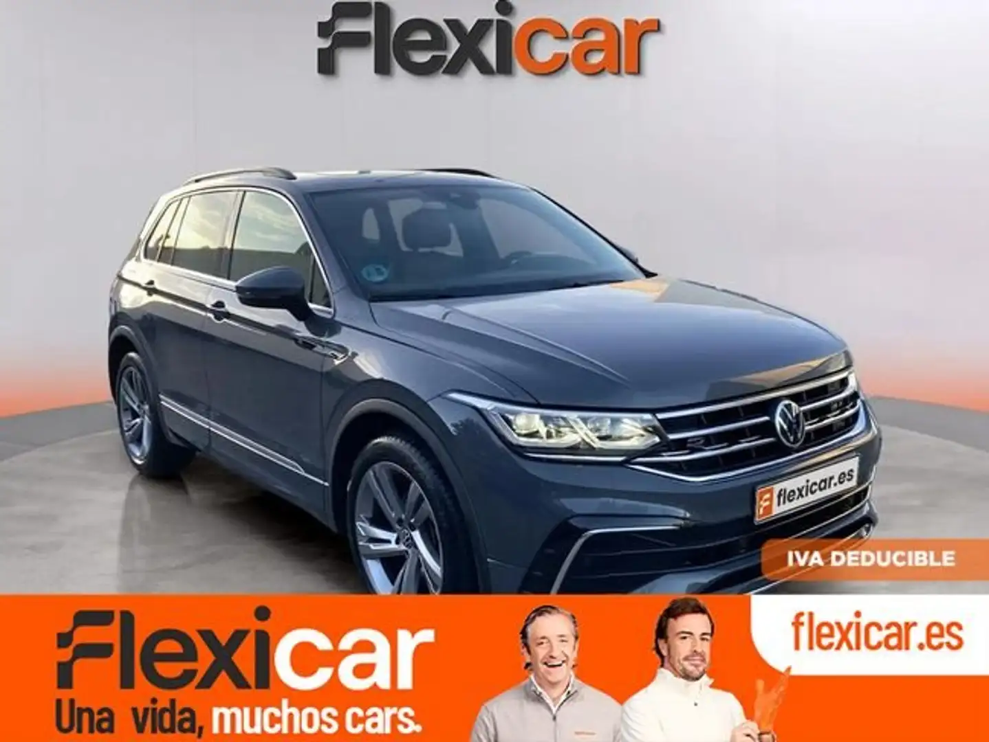 Volkswagen Tiguan 2.0TDI R-Line DSG 110kW Gris - 1