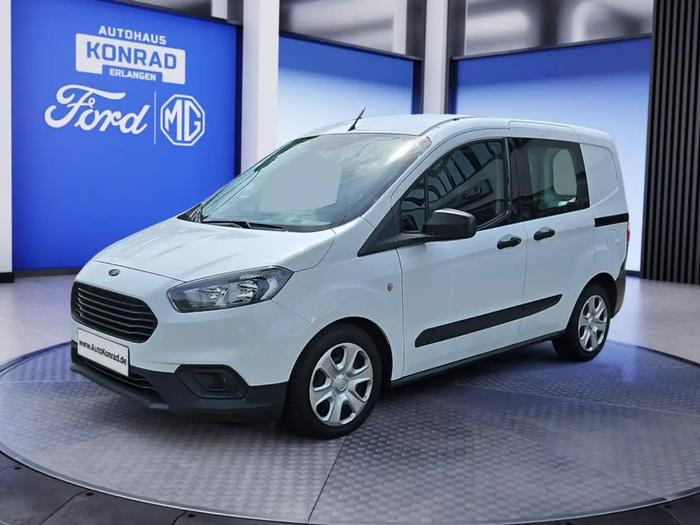 Ford Transit Courier TDCi Kasten Trend Blanc - 1