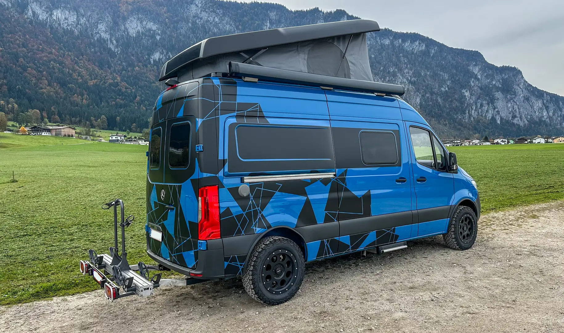 Caravans-Wohnm Mercedes-Benz Sprinter Hymer Free S 600 Blau - 1