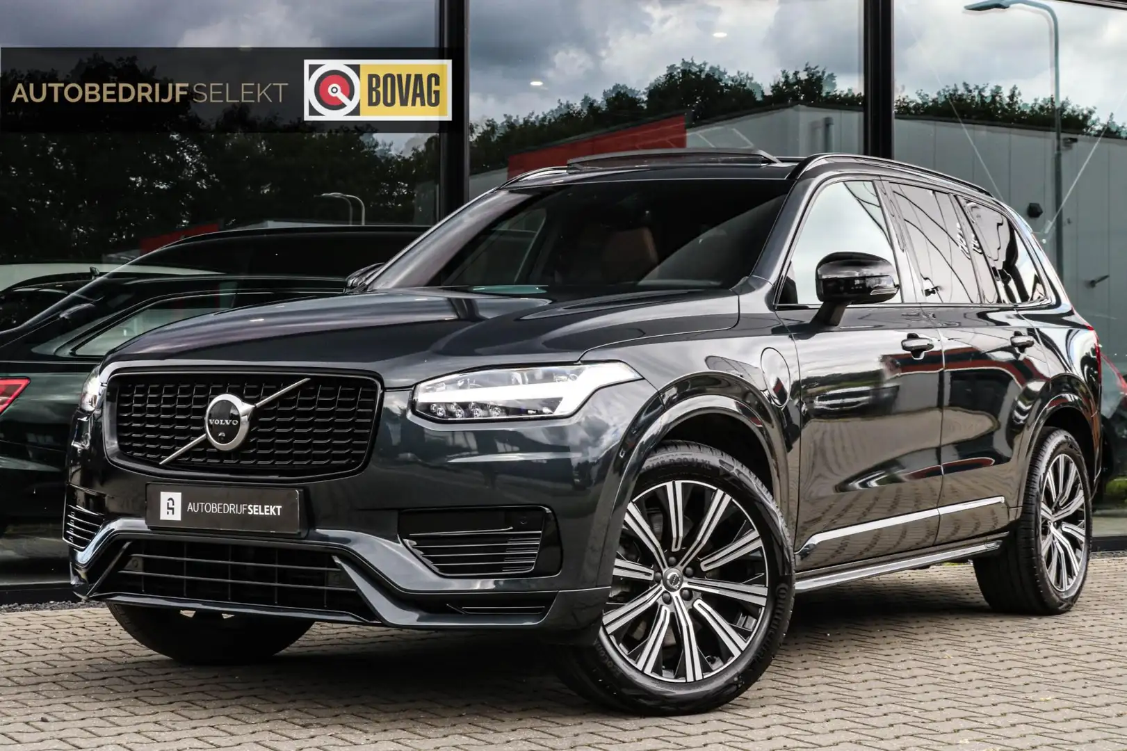 Volvo XC90 2.0 T8 R-Design - PANO - LUCHTVERING - HARMAN KARD Gris - 1