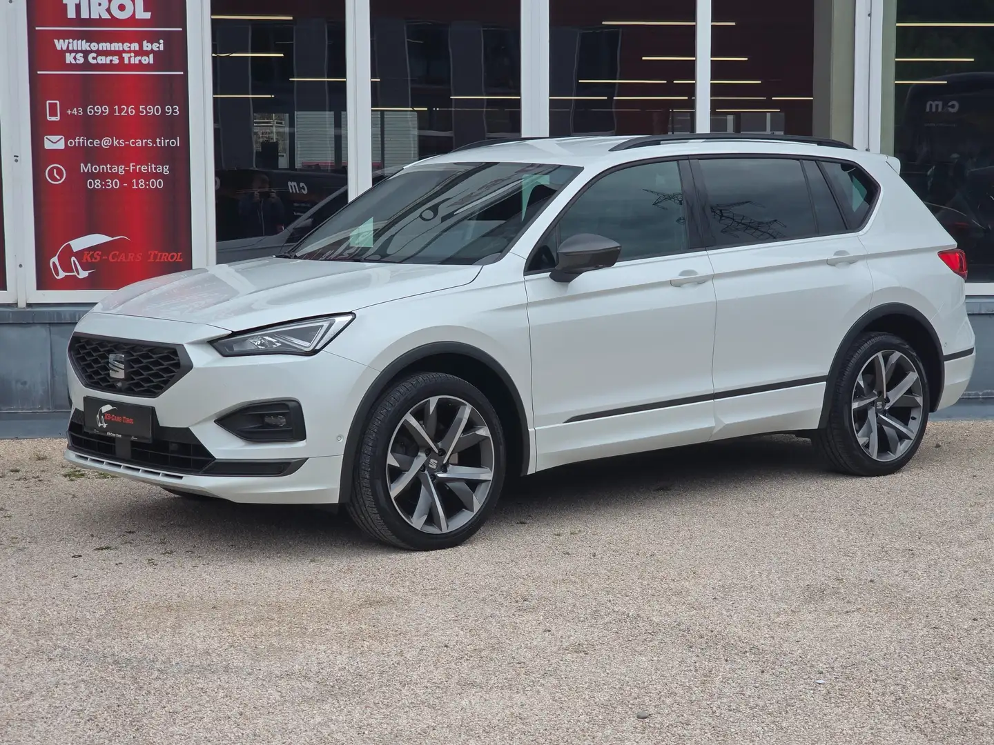 SEAT Tarraco FR 4Drive DSG 2,0 TDI Blanc - 1