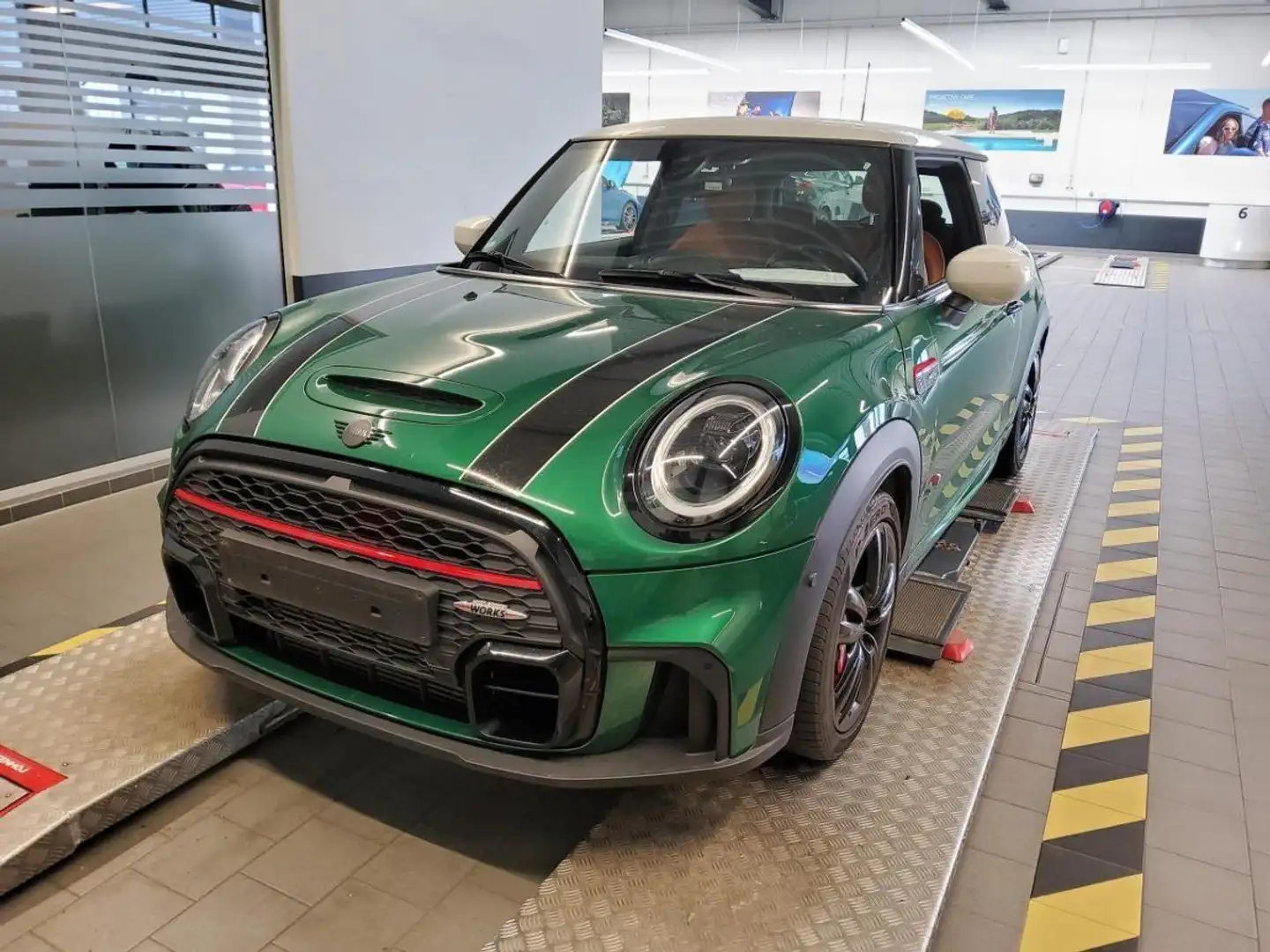 MINI John Cooper Works *Head-up*Nappa*RüKa*1.Hand*sh Grün - 1