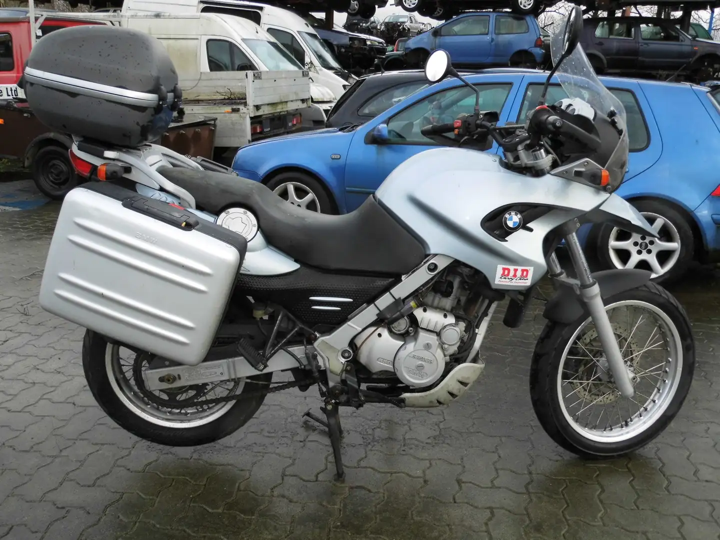 BMW F 650 GS E650G Reiseenduro Silber - 1