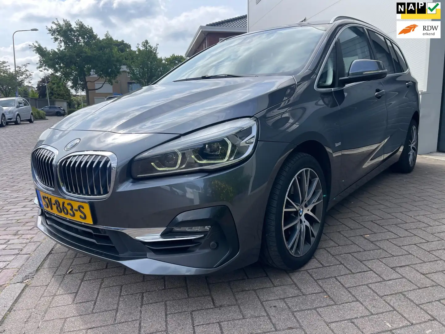 BMW 218 2-serie Gran Tourer 218i 7p. High Executive Launch Grijs - 1