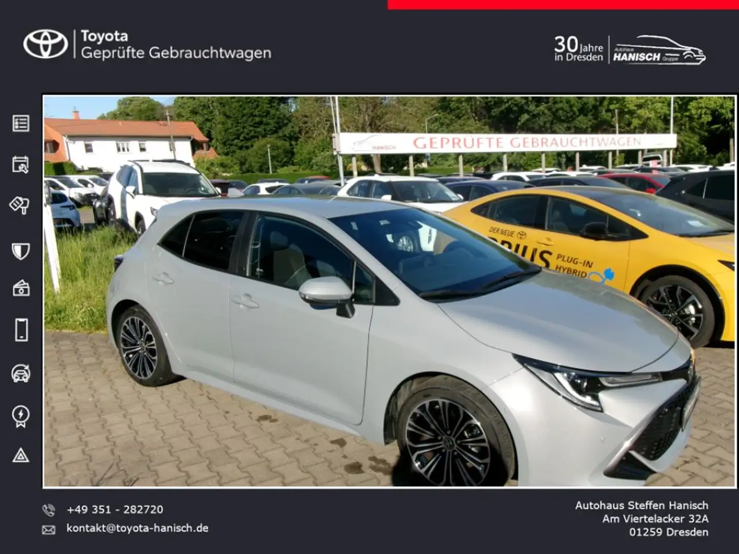 Toyota Corolla 1.8 Hybrid Team Deutschland Grau - 2