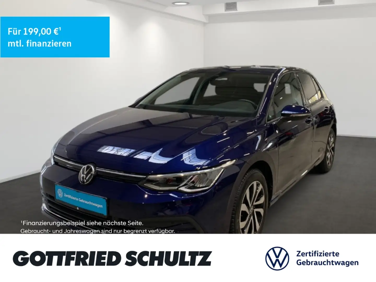 Volkswagen Golf VIII LIFE TSI NAVI SITZHEIZUNG EINPARKHILFE LED Blau - 1