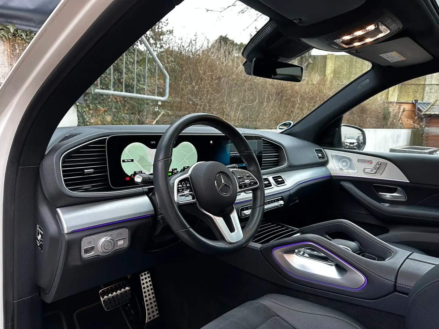 Mercedes-Benz GLE 350 de 4M AMG PANO*AHK*MBeam*Burm*Distr*360° Wit - 2