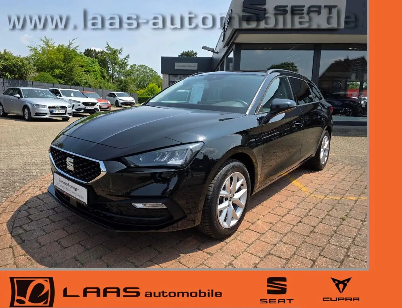 SEAT Leon Sportstourer Style 2,0 TDi DSG-Navi/Sitzh. Schwarz - 1