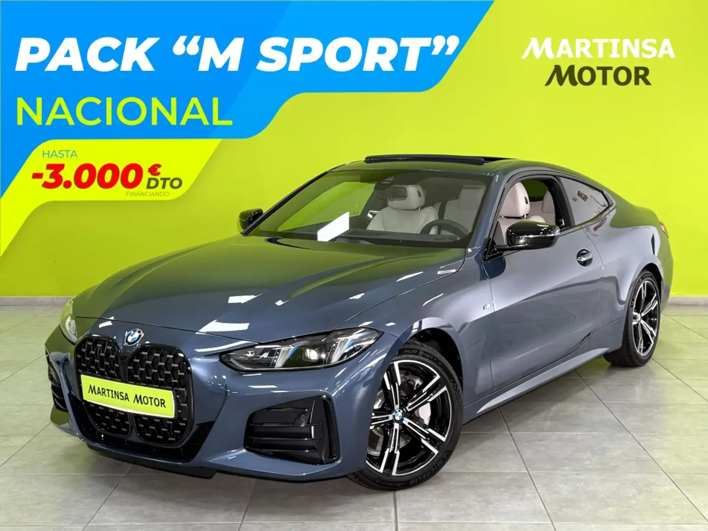BMW 430 430iA Coupé xDrive M Sport Azul - 1