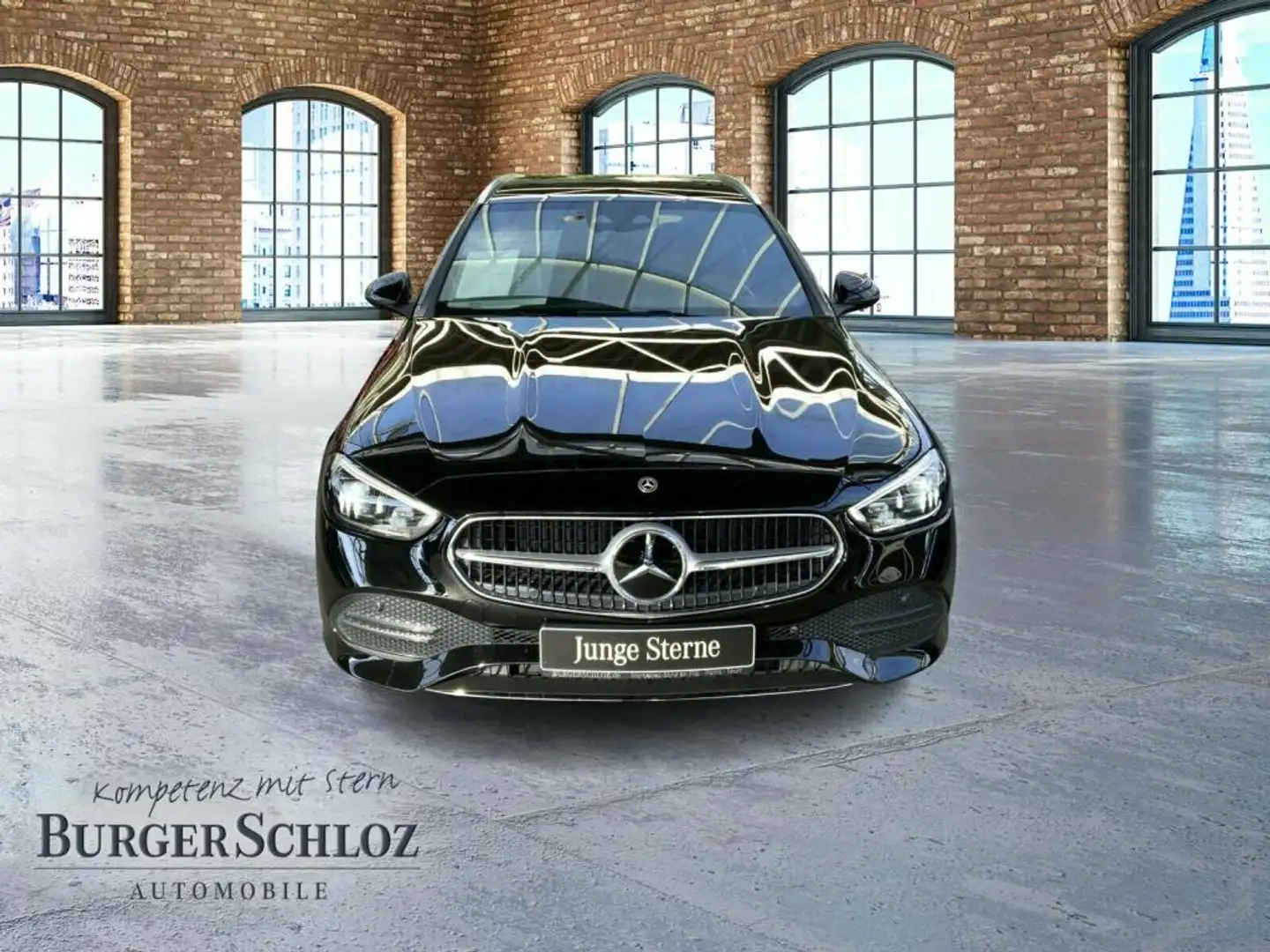Mercedes-Benz C 220 T d 4M Avantgarde ACC AHK AUT Akustikglas Nero - 2