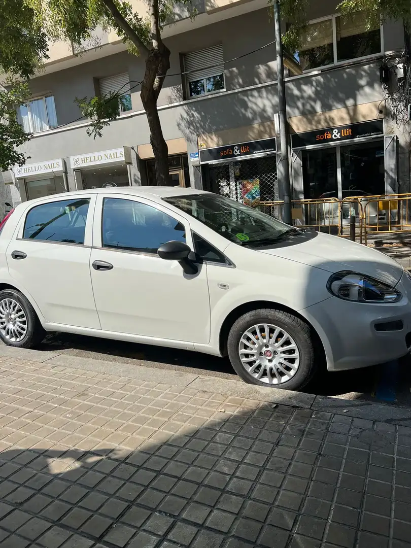 Fiat Punto 1.3Mjt 95cv Wit - 1