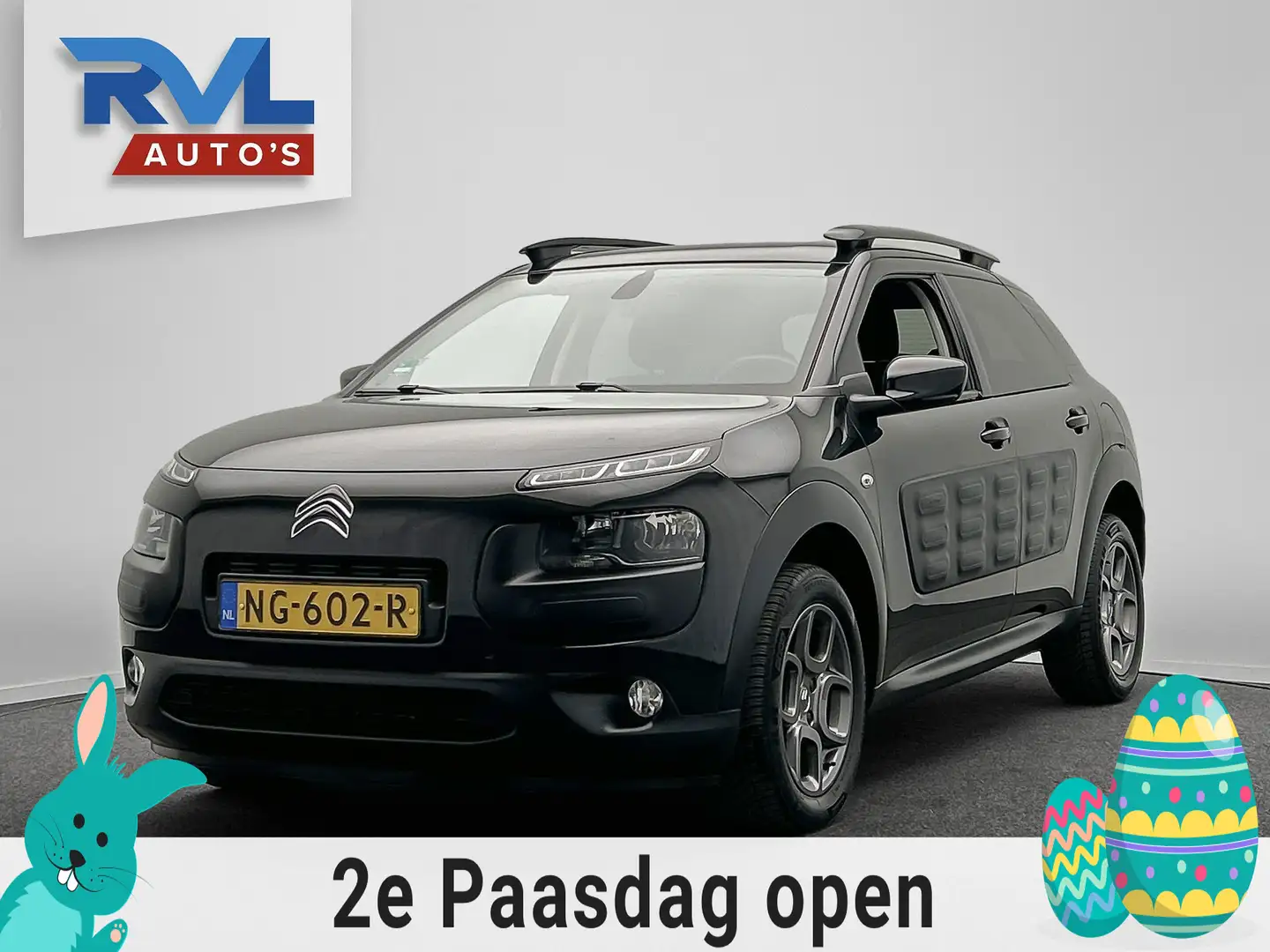 Citroen C4 Cactus 1.2 PureTech Shine | Navigatie | Cruise/Control | Negro - 1