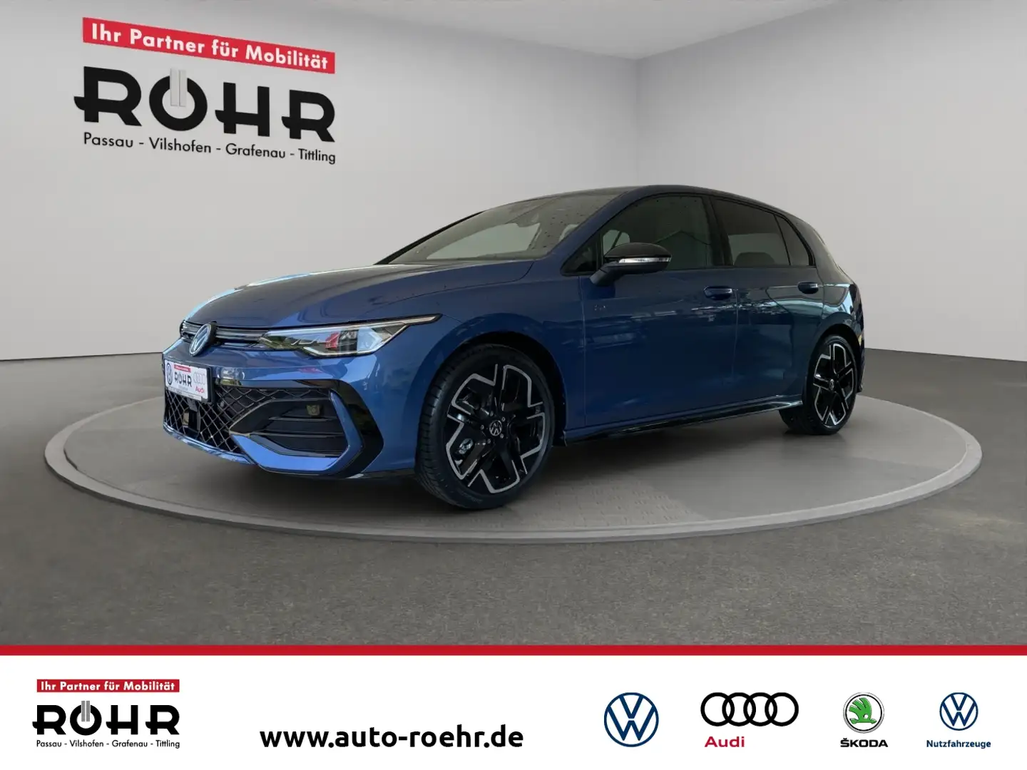 Volkswagen Golf VIII R-Line (ACC.SHZ.PDC.LED.DAB) 1.5 TSI Blau - 1