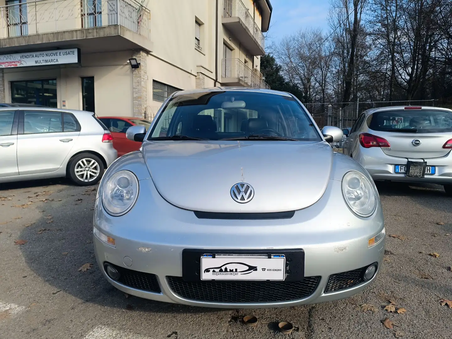 Volkswagen New Beetle New Beetle 1.6 82.000KM CERTIFICATI, INTERNI PELLE Plateado - 2