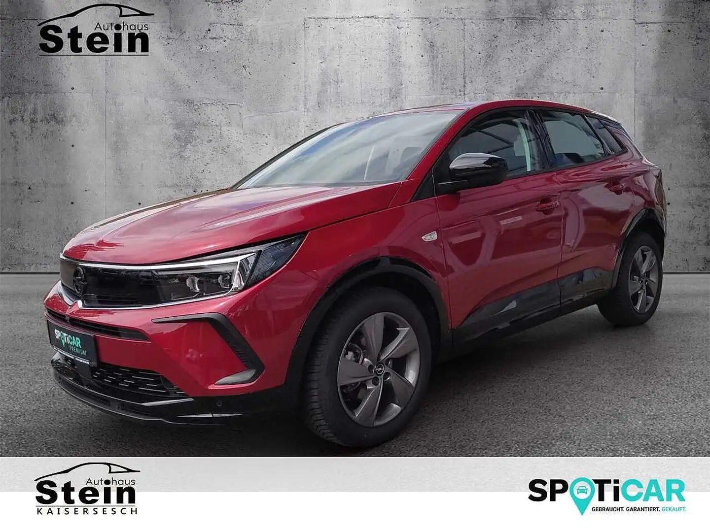 Opel Grandland 1.2 DI GS Matrix LED, Navi, 360°, el.  Heckkl.,Alc Roşu - 1
