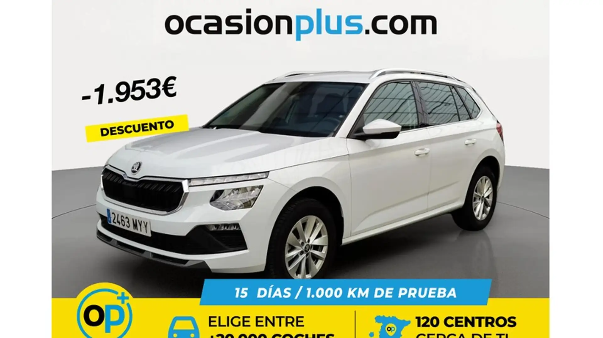 Skoda Kamiq 1.0 TSI Selection DSG7 85kW Blanco - 1