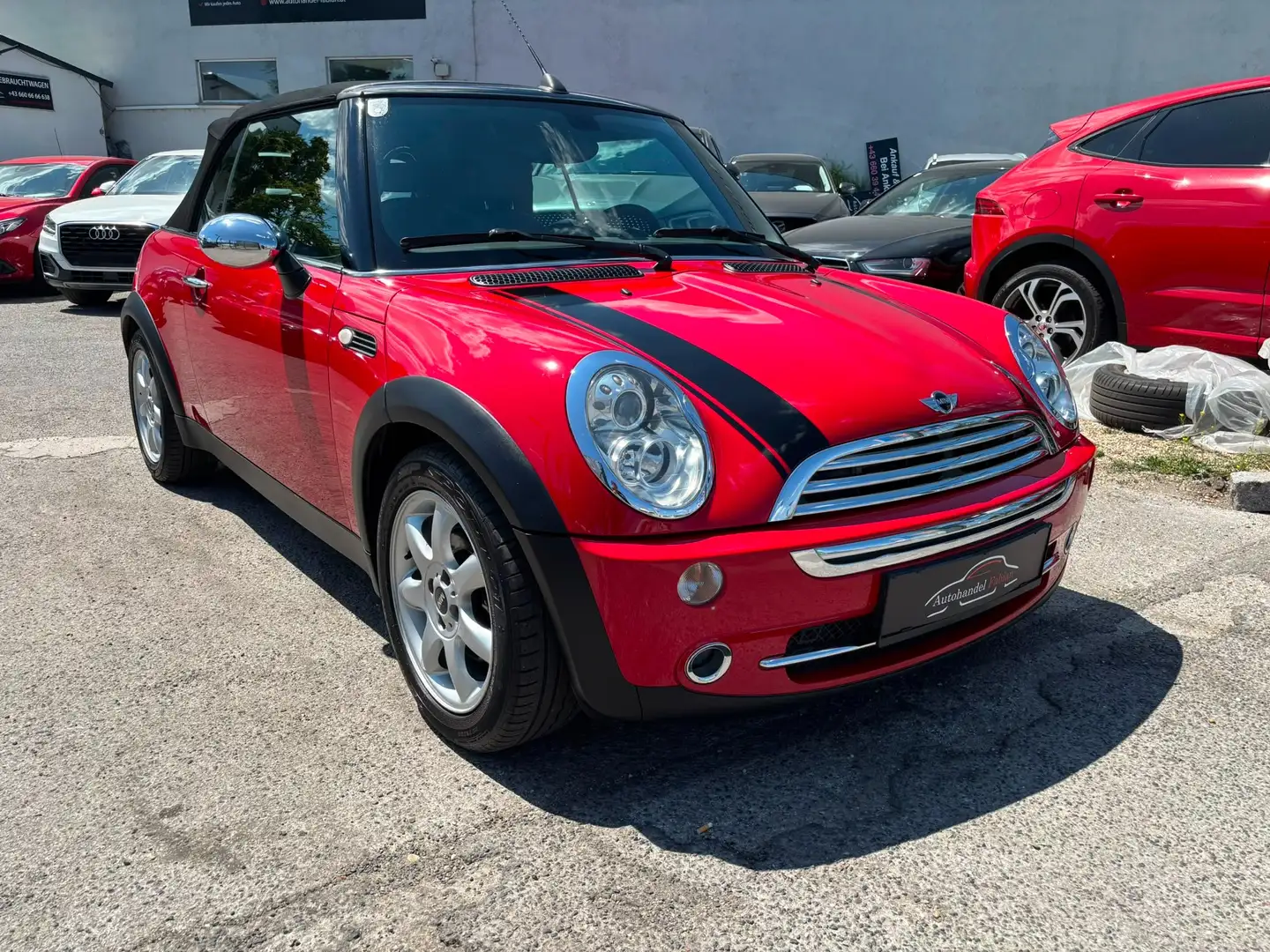 MINI Cooper Cabrio R52 Automatik 116PS Sportpaket Parkhilfe Rot - 1