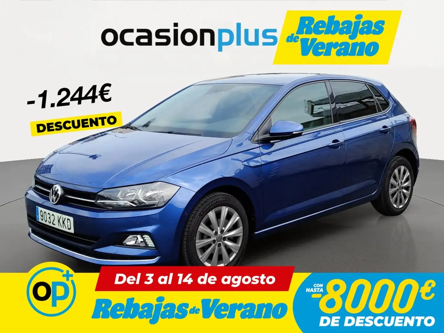 Volkswagen Polo 1.0 TSI Sport DSG 85kW Azul - 1