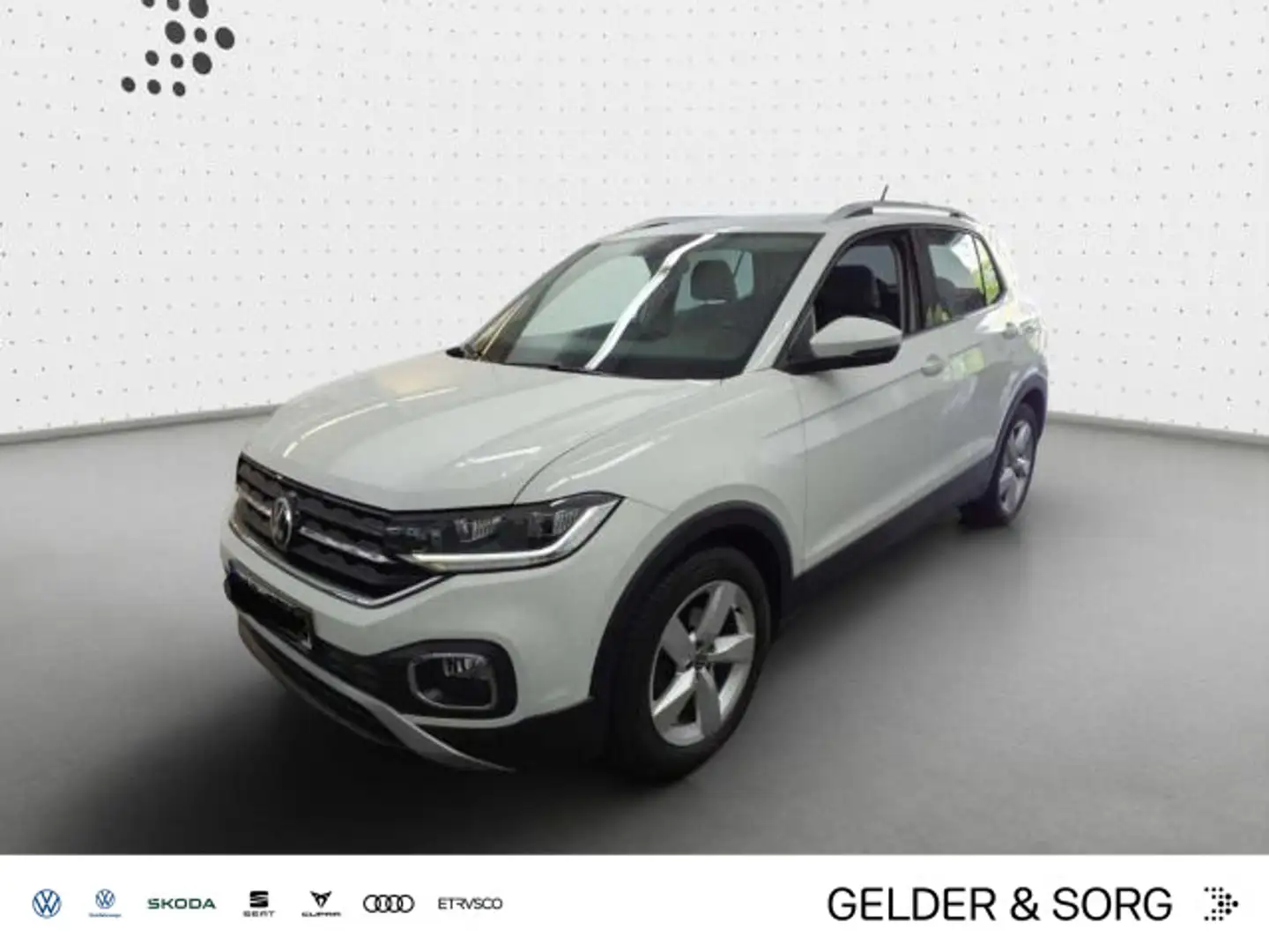 Volkswagen T-Cross 1.5 TSI DSG Style |LED|NAVI|PDC|ACC| Weiß - 1
