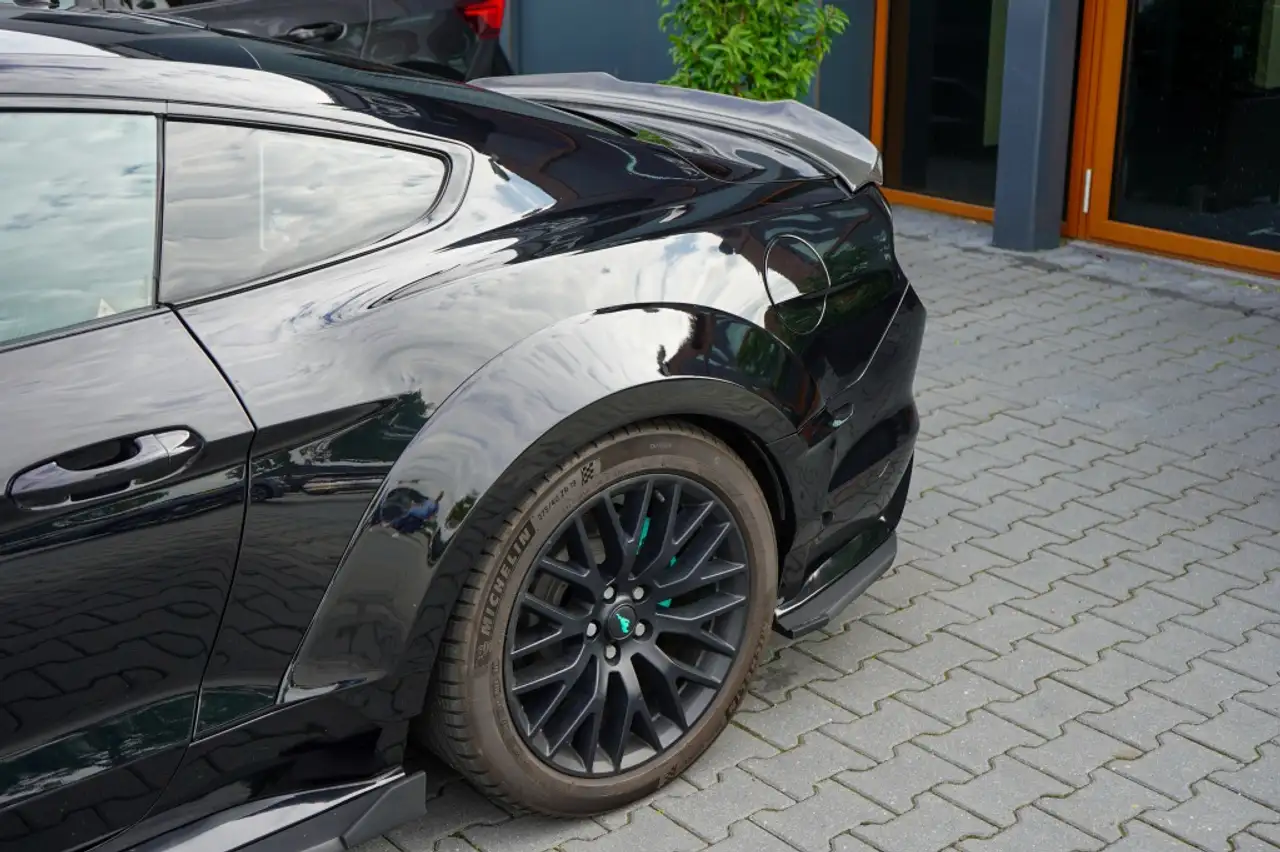FORD MUSTANG FASTBACK 5.0 GT 421CH - BVA - CAMÉRA D'AIDE AU STATIONNEMENT - SELLERIE CUIR - CARBON - VERSION UE