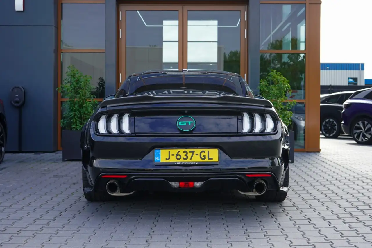 FORD MUSTANG FASTBACK 5.0 GT 421CH - BVA - CAMÉRA D'AIDE AU STATIONNEMENT - SELLERIE CUIR - CARBON - VERSION UE