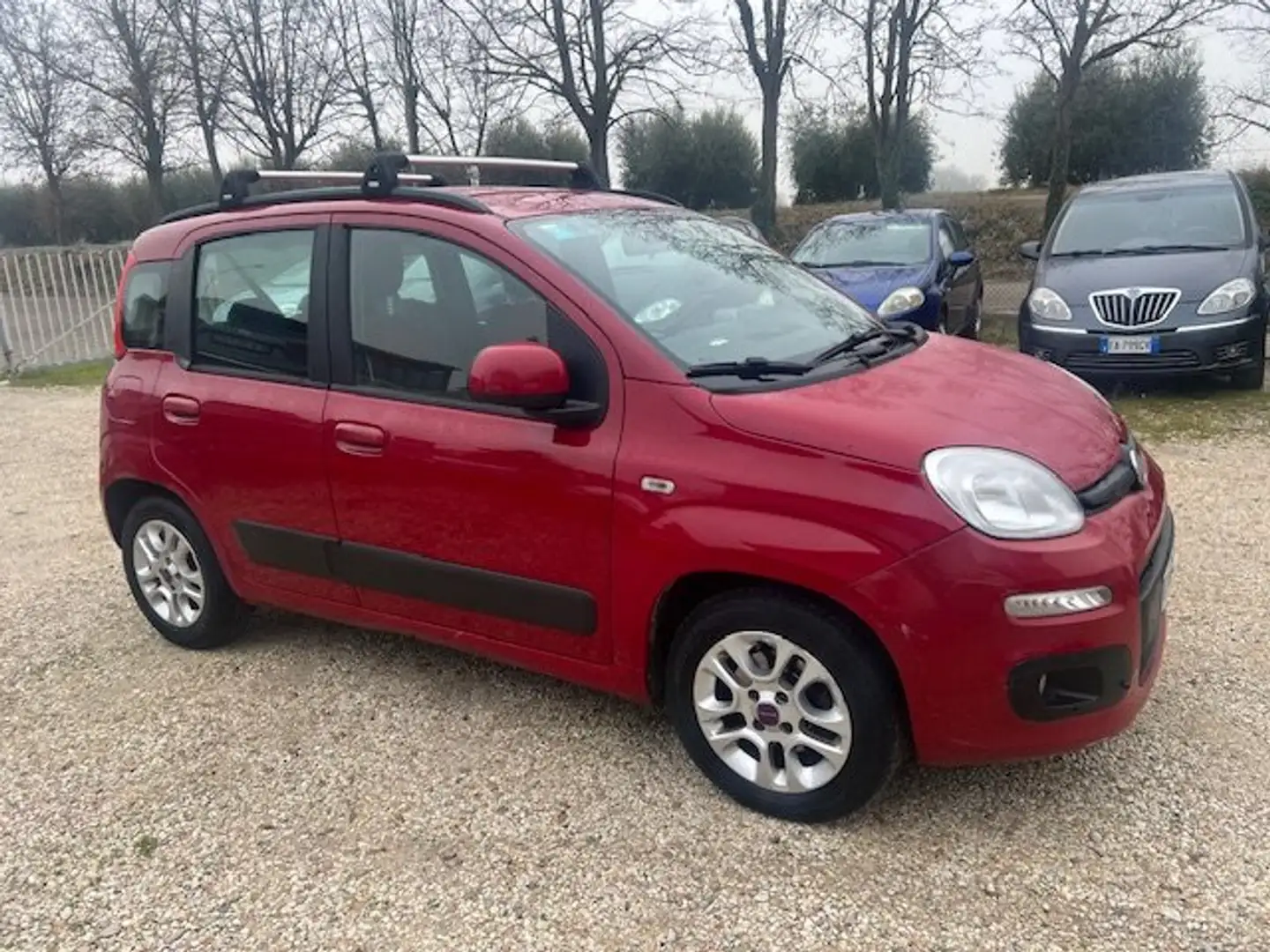 Fiat Panda Panda 1.3 mjt 16v Lounge 75cv Rosso - 1