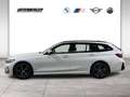 BMW 318 d Touring M Sport PA LED RFK Blanc - thumbnail 2