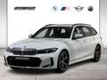 BMW 318 d Touring M Sport PA LED RFK Blanc - thumbnail 1