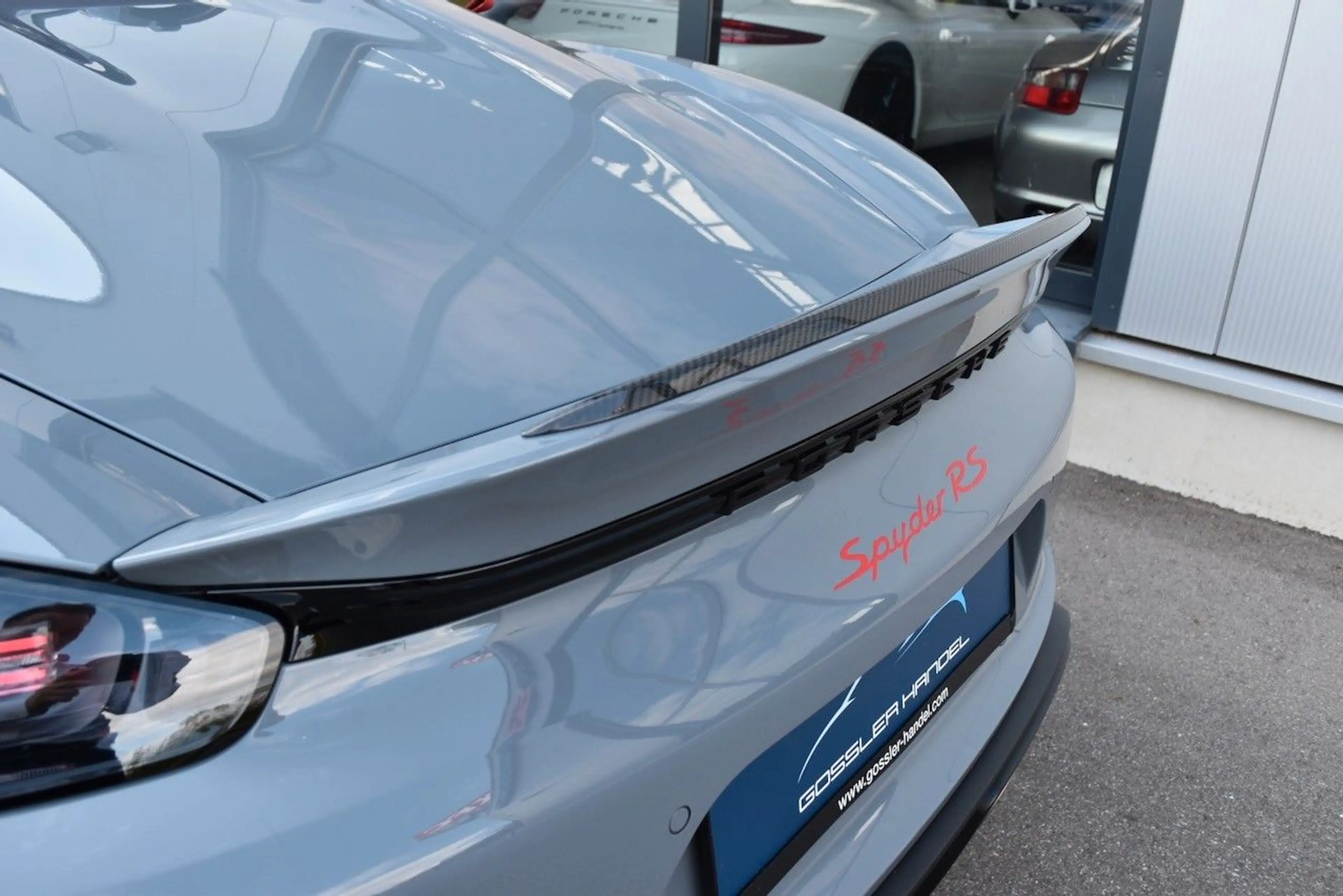 Porsche Boxster SPYDER RS WEISSACH BOSE CHRONO LIFT 1.HAND — photo 25