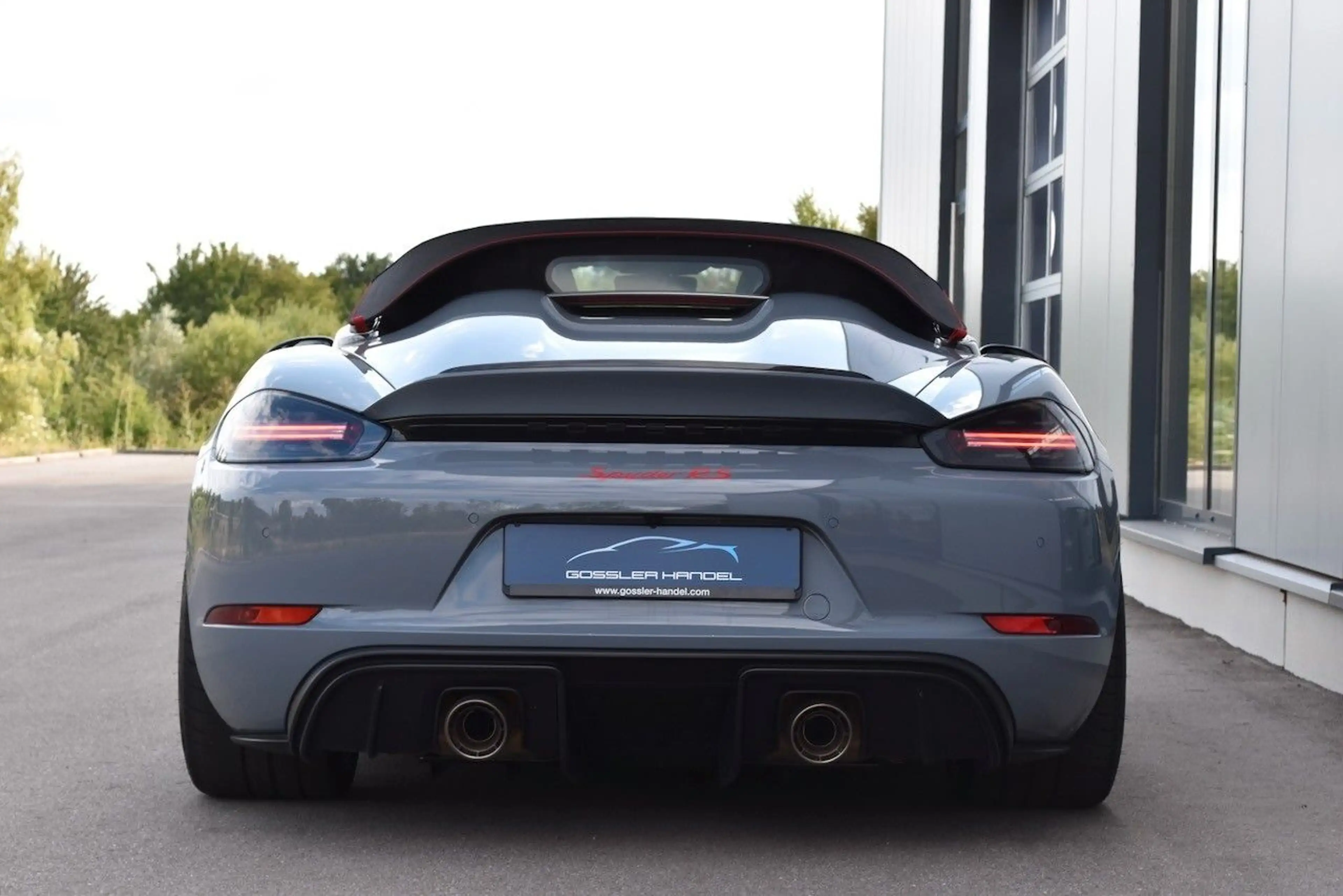 Porsche Boxster SPYDER RS WEISSACH BOSE CHRONO LIFT 1.HAND — photo 9