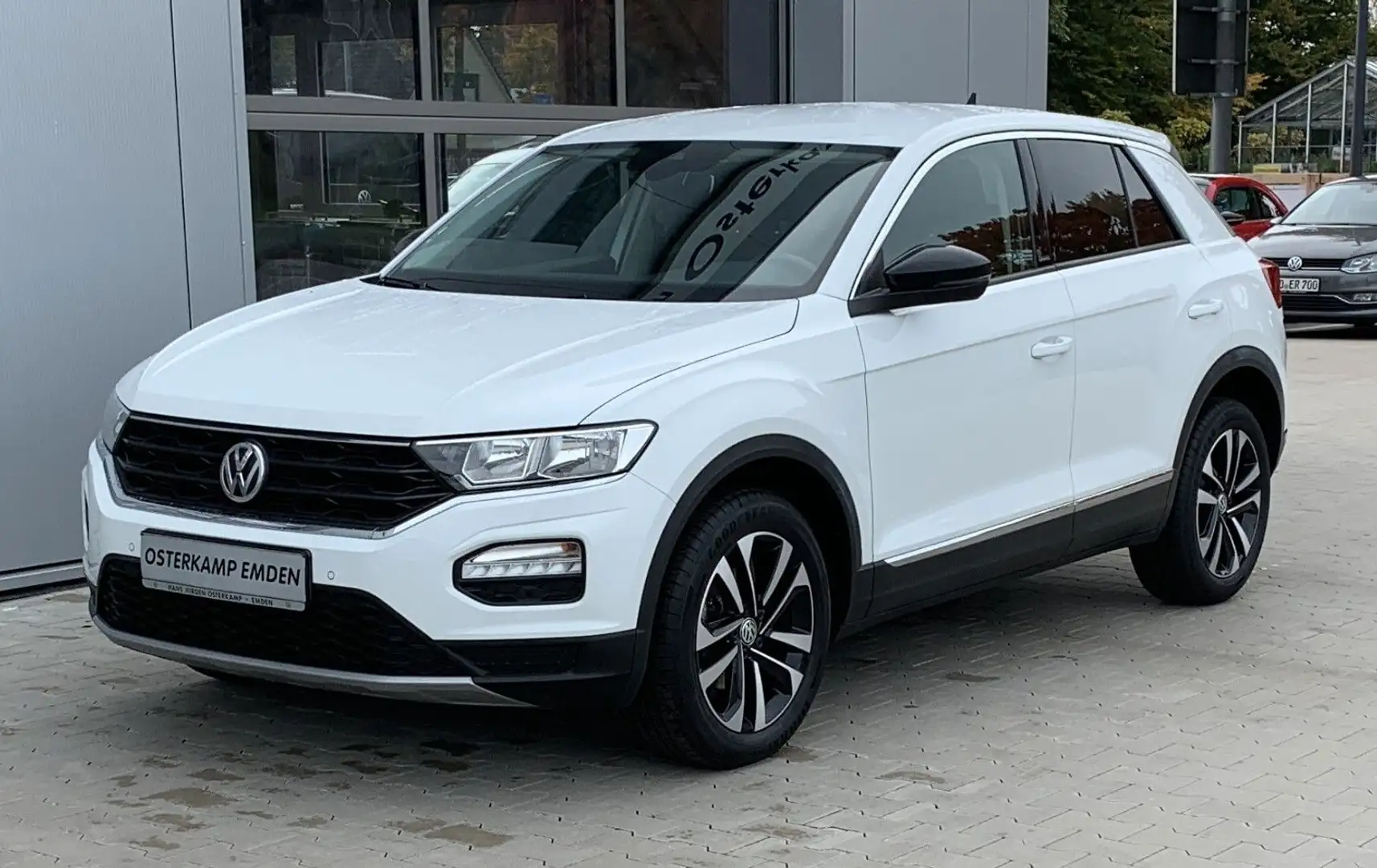 Volkswagen T-Roc 1.0 TSI Style*SHZ*Klima*EPH v./h.*App-Con. Weiß - 1