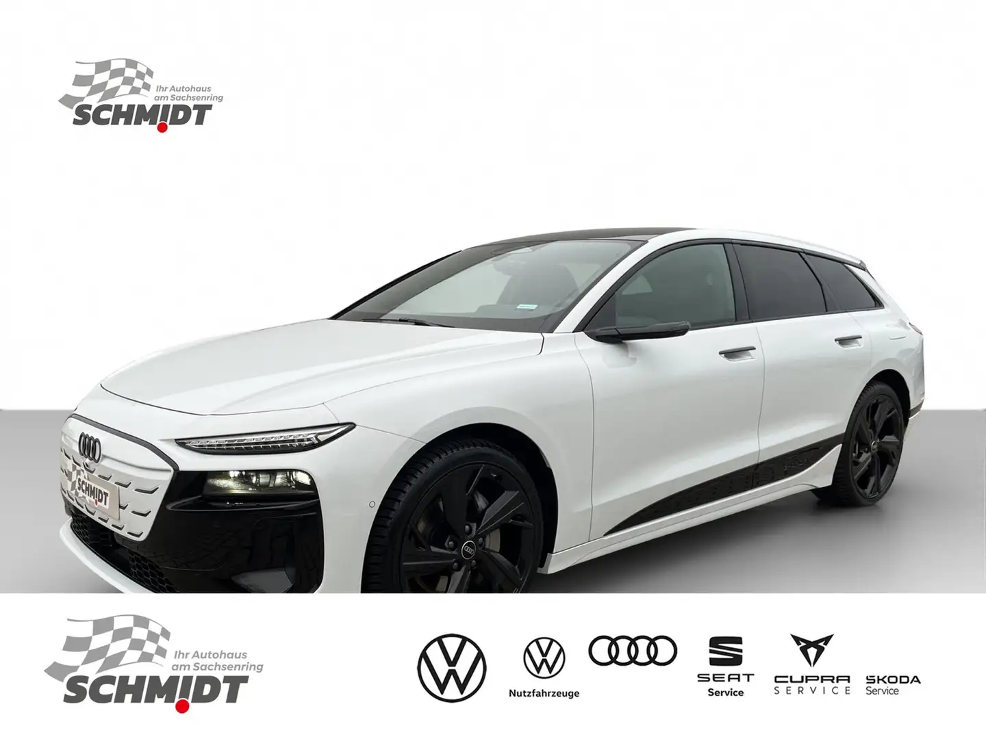 Audi A6 e-tron Avant performance 270 kW Blanc - 1