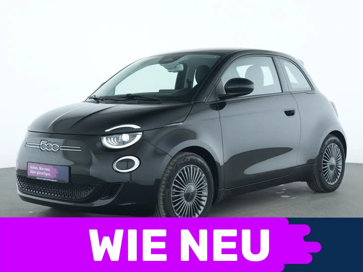 Fiat 500e Icon LED|Navi|Keyless-Entry&Go|Winter-Paket Schwarz - 1