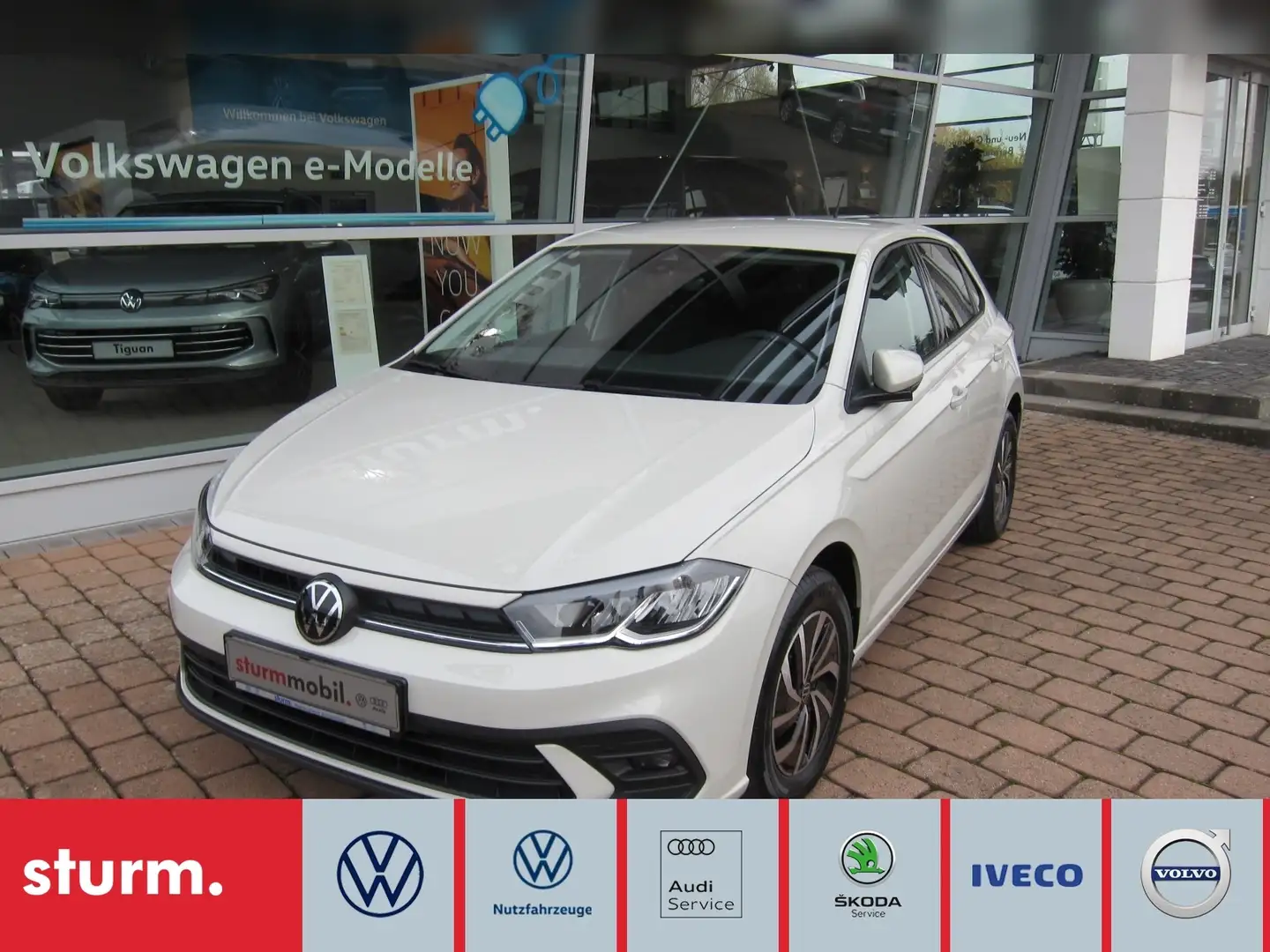 Volkswagen Polo VI Life 1.0 TSI *LED,Alu,SHZ* Grau - 1