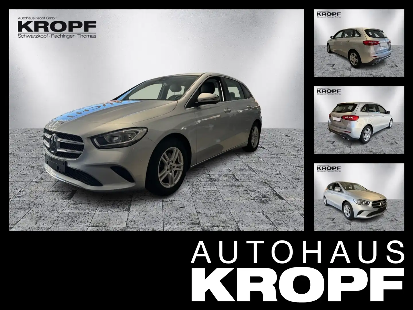 Mercedes-Benz B 180 Progressive Navi+SHZ+KeyLess+KlimaA+LM+PDC Silber - 1