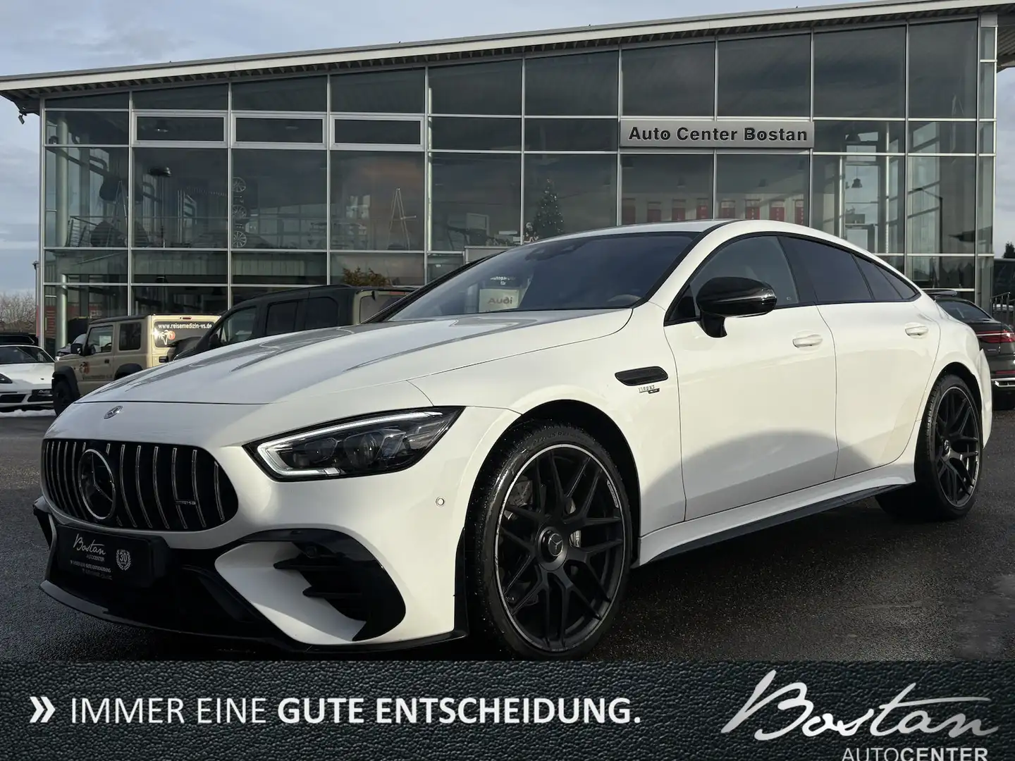 Mercedes-Benz AMG GT 43 AERO-KIT/KLAPPE/BURMESTER/NIGHT/MEMORY Weiß - 1
