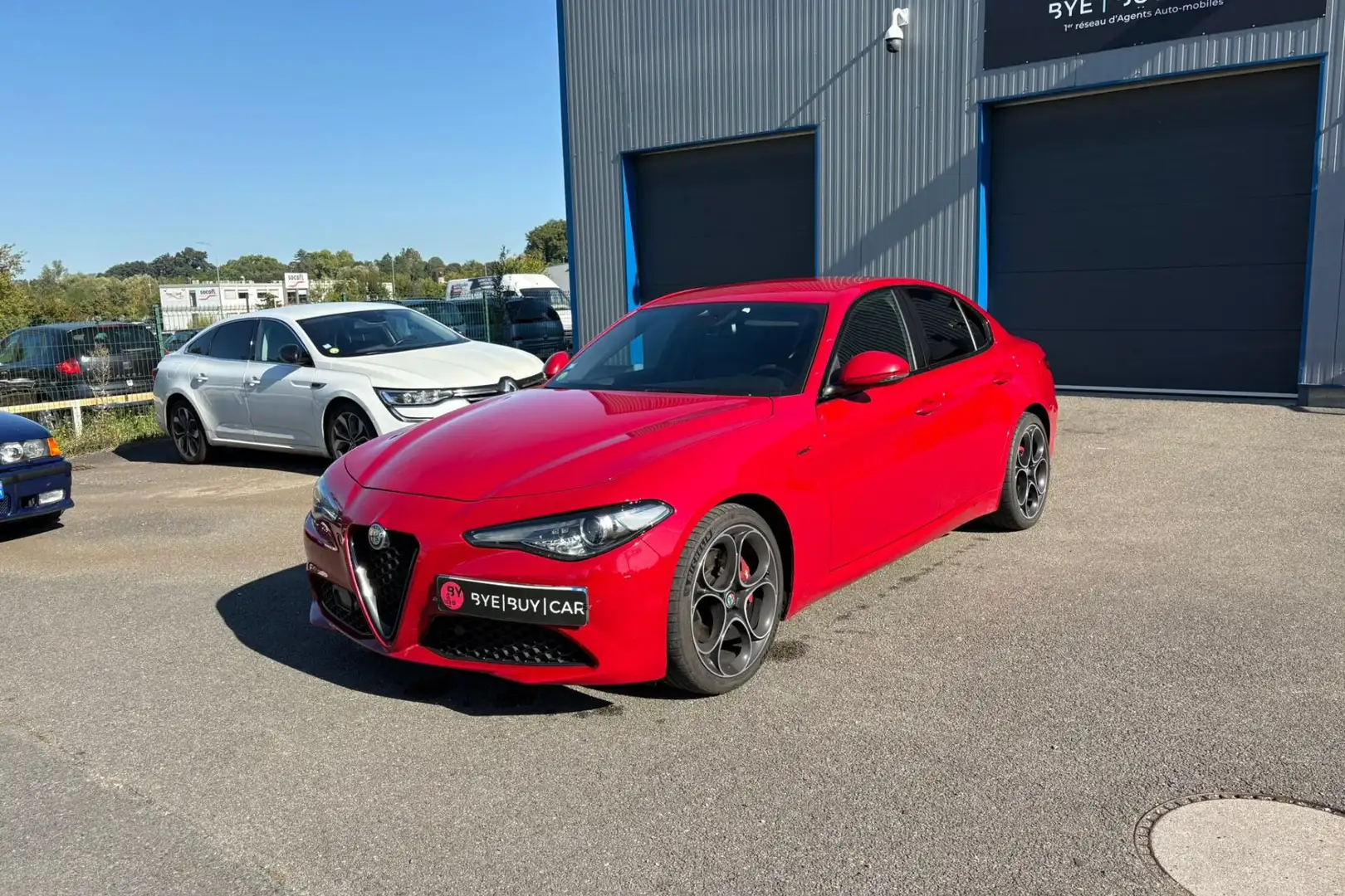 Alfa Romeo Giulia GIULIA 2.2 DIESEL  190 CH  BVA 8 SPRINT GTIE 12 MOIS Rouge - 1