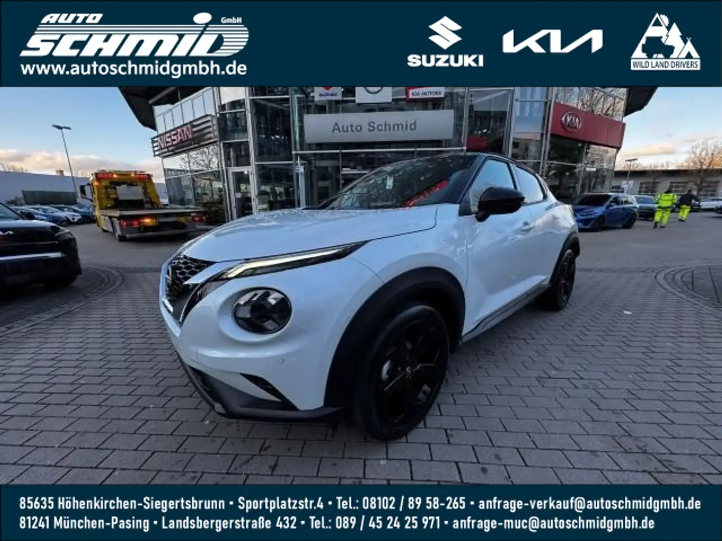 Nissan Juke JUKE 1.0 DIG-T AUTOMATIK TEKNA 19ZOLL|BOSE| Schwarz - 1