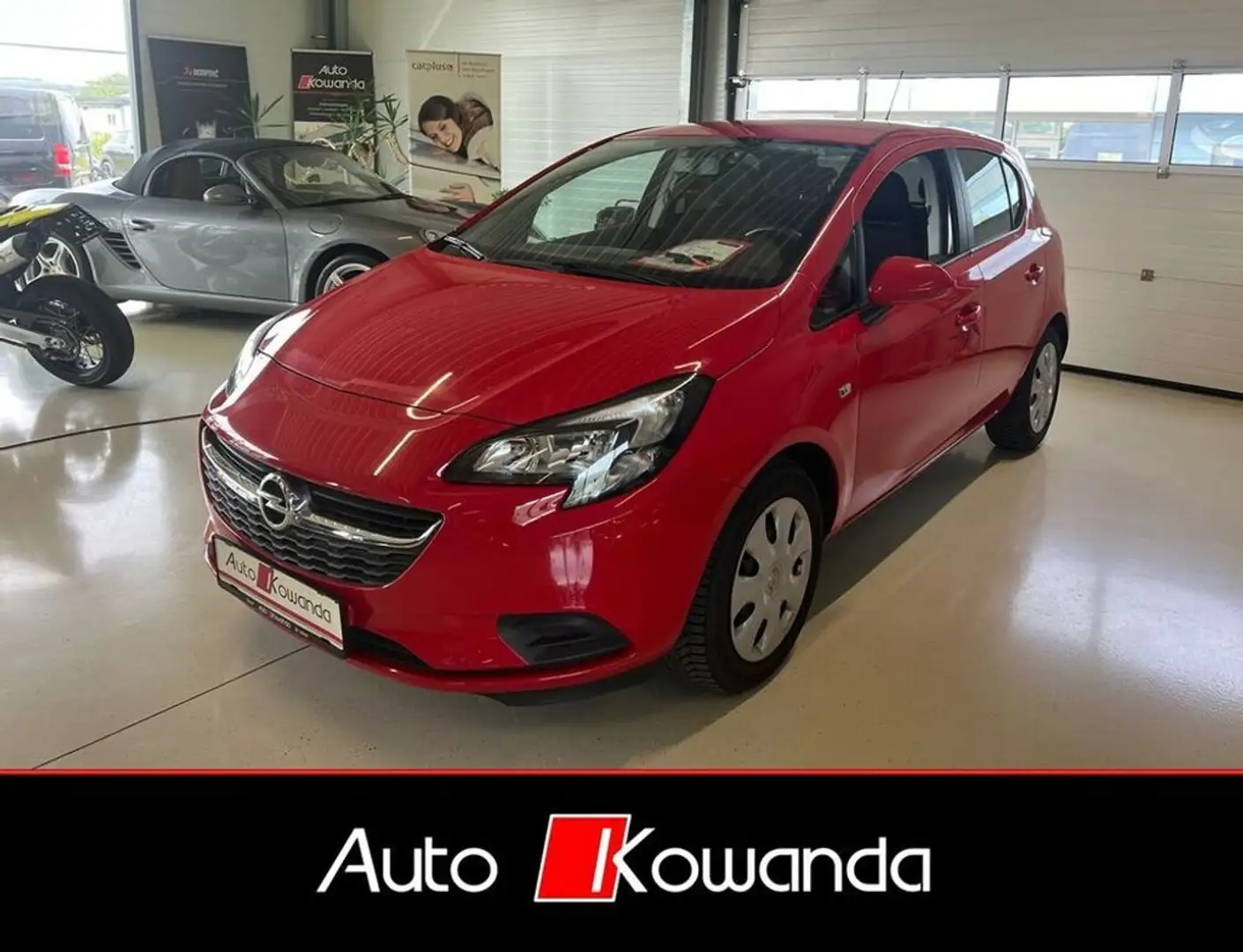 Opel Corsa 5tg. Diesel Sport Edition -Wenig Km Rouge - 1
