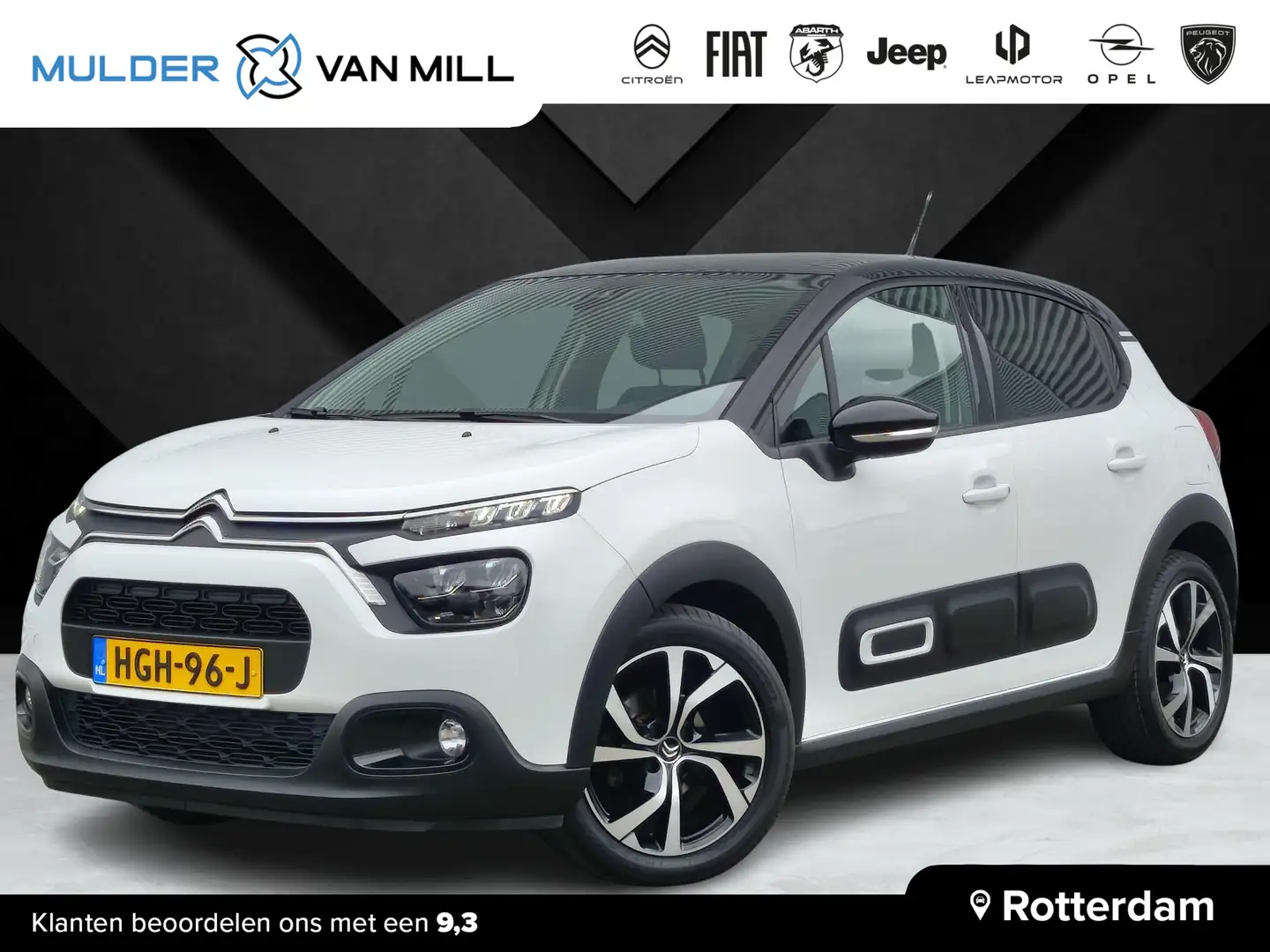 Citroen C3 Shine Pack 1.2 Turbo 110pk EAT6 | NAVI | CAMERA | Wit - 1