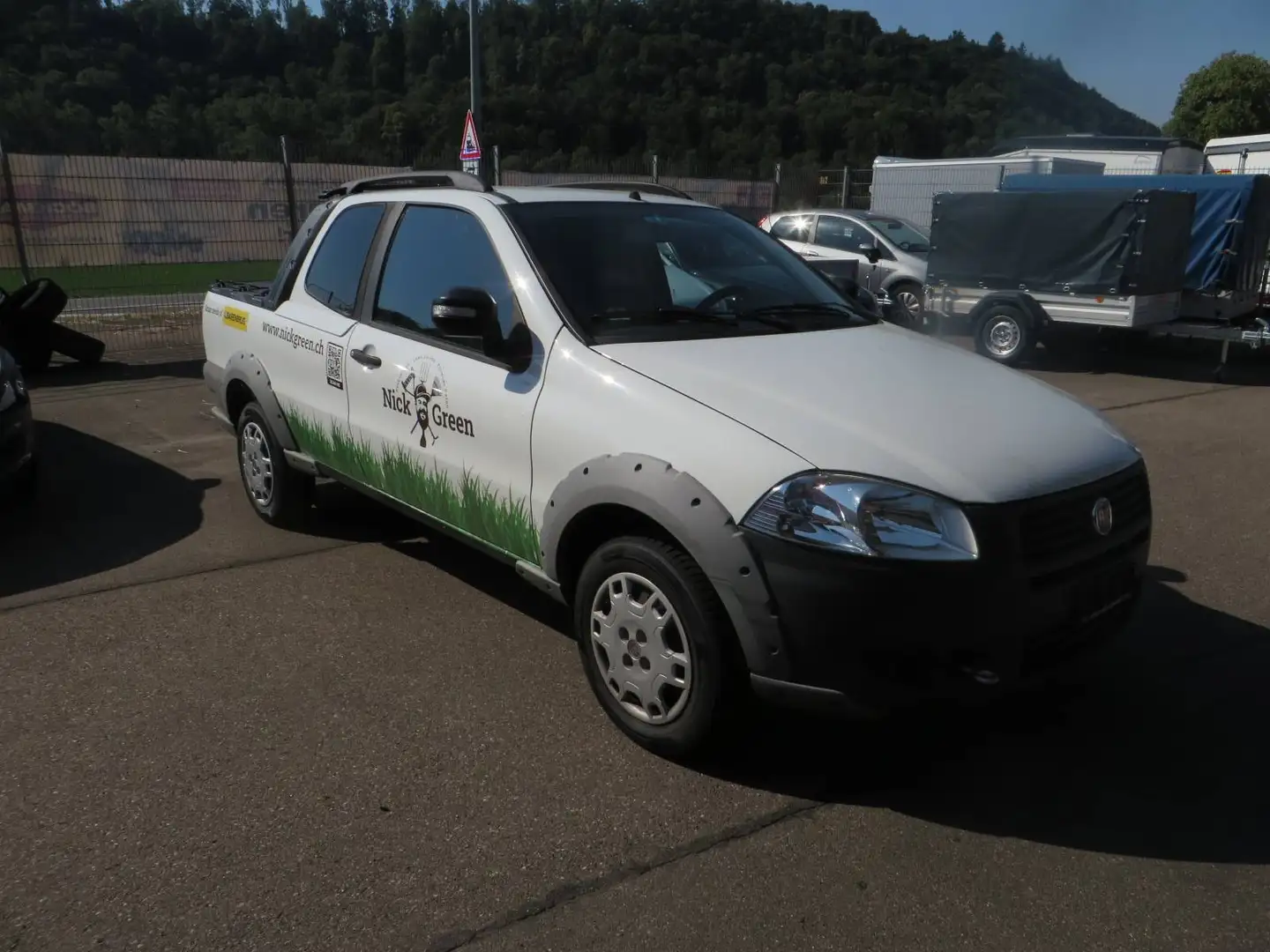 Fiat Strada Working Doppelkabine Weiß - 2