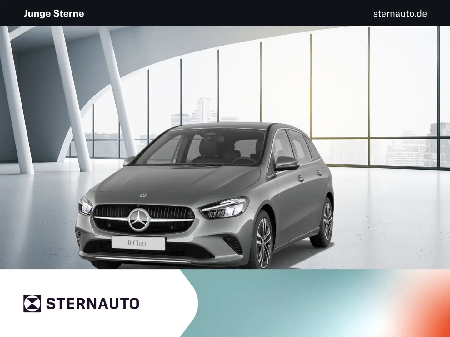 Mercedes-Benz B 200 B 200  Progressive Navi/Autom./Klima/LED/Sitzhzg. Grijs - 1