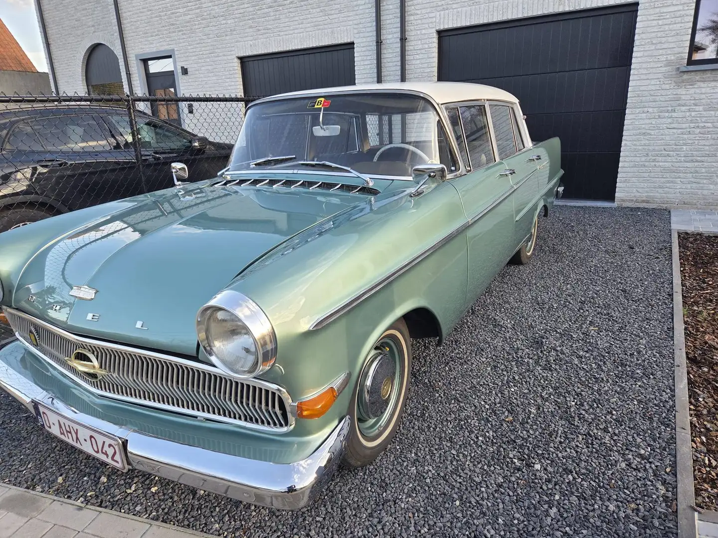 Oldtimer Opel Kapitän P2 1960 Grün - 1