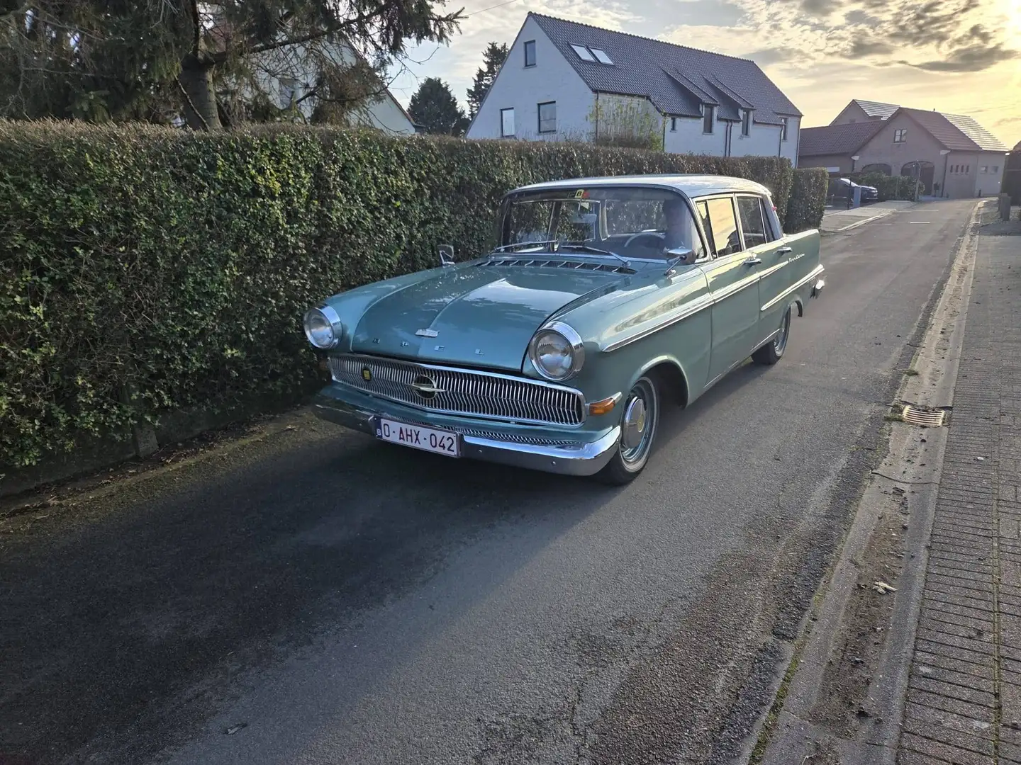 Oldtimer Opel Kapitän P2 1960 Grün - 2