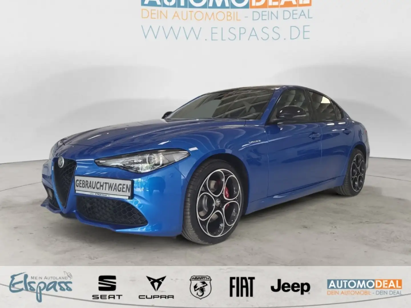 Alfa Romeo Giulia Veloce Turbo Q4 AUTOMATIK NAV XENON PANODACH KAMER Blau - 1