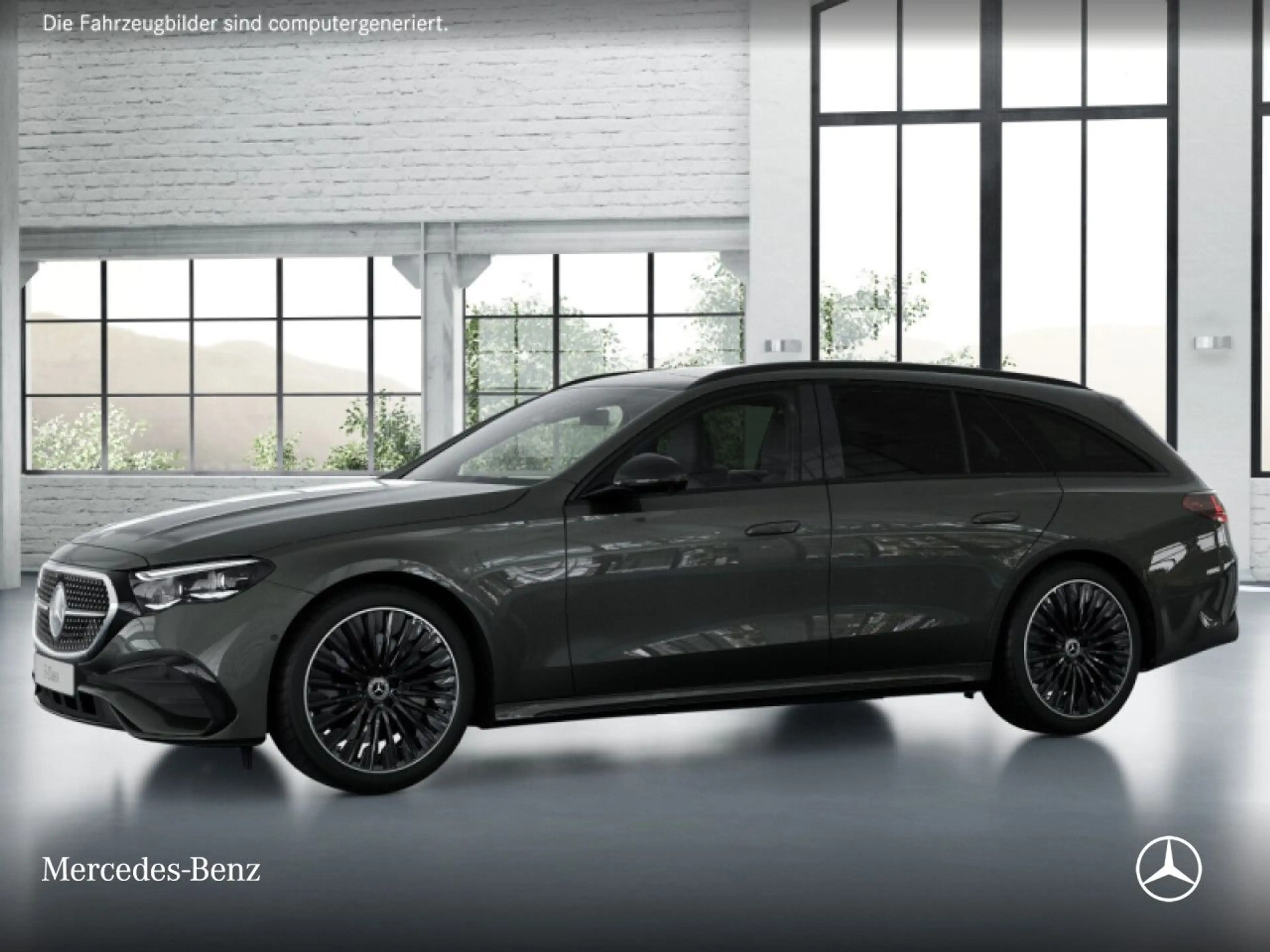 Mercedes-Benz E 450 d T 4M AMG Fahrass 360° Airmat Pano Distr. — photo 3