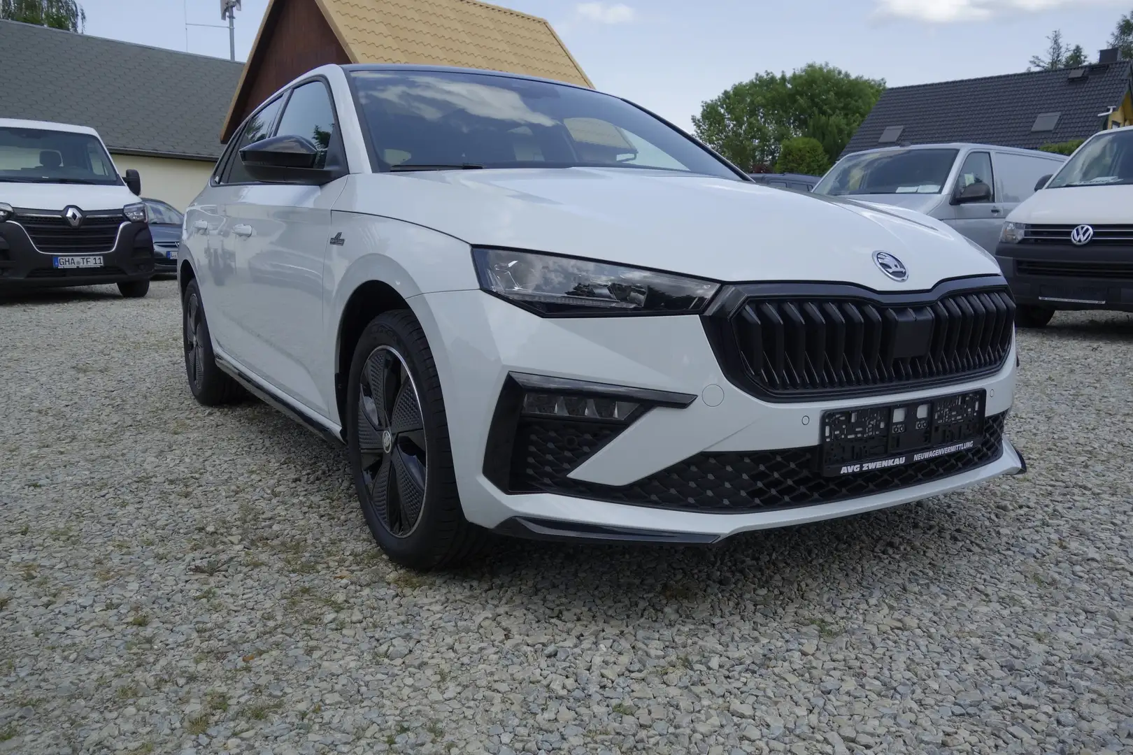 Skoda Scala Monte Carlo Matrix / DSG / AHZV Weiß - 1